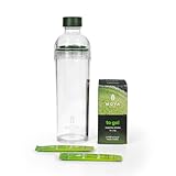 Moya Matcha Traditionelles Japanisches Grüntee-Set mit 30g Zeremoniellen Teepulver und 400ml Shakerflasche