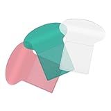 Hoement 3 Stück Toilettendeckelheber Selbstklebend Tragbar Hygienisch Vermeidet Berührung Installieren Badezimmerzubehör für Zuhause und Öffentliche Einrichtungen