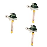 Milisten 3 Stück Wasserthermometer Schwimmteich teichthermometer Spa Badewanne Thermometer Pooltemperatur für Wasser Schwimmendes Poolthermometer Schwimmendes Pool-Thermometer Plastik Green