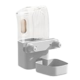 Hängender Käfig-Futterspender Futterautomat Spender Trockenfutter Portion klein für Katzen & Behälter Hunde