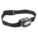 Toddmomy Hochlumige LED Stirnlampe mit Lichtmodi Batteriebetrieben Verstellbares Kopfband Leicht und Robust für Camping Wandern und Outdoor Aktivitäten für Erwachsene