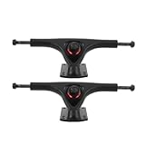 SOPOTUTU 2 Stück Skateboard Achsen Set aus Aluminiumlegierung Stoßdämpfend Leicht Robust für Park Mountainboard Ersatzteil für Indoor Outdoor-Skateboarding