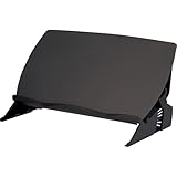 Fellowes Sichtfeld-Konzepthalter Easy Glide, Flexibler 2-in-1 Dokumentenhalter und Schreibunterlage, höhenverstellbar, gleitende Plattform, mit Stauraum