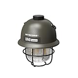 Nitecore Campinglampe LR40, USB-C-aufladbare LED Laterne, Powerbank, max. 100 Lumen, 45 h Leuchtdauer, Warmlicht, Rotlicht