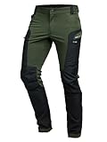 PUMA Workwear Pro-One Adventure Outdoor Wanderhose Herren - Ideal zum Klettern, Bergsteigen, Parkour und mehr – flexibel, verstärkt & strapazierfähig - Outdoor Hosen für Herren - Oliv - XL