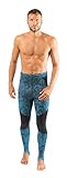 Cressi Hunter Rash Guard Pants für Wassersport, Camo Blau, S/2