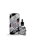 Bandido Bart Öl für die tägliche Bartpflege von 3-Tage-Bart oder Vollbart | Beard Oil als Geschenk für Männer | 40ml mit Pipette Spender | Totenkopf Design | Barber-shop Bart-Serum | (Silver)