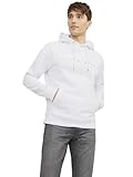 JACK & JONES JJESTAR JJ Sweat Hood NOOS - White, Essential Comfort Hoodie