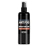 weiting Anti Beschlag Spray für Windschutzscheibe,100ml Autoglas Anti Nebel Spray mit Mikrofaser Tuch - Sanftes Regenabweisendes Mittel Für Badezimmer Dusche Und Autoseitenfenster