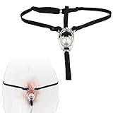 Keuschheitsgürtel für Damen,Chastity Cage Metall mit Rollbare Bead & Chastity Cage Gürtel Einstellbar,Frau Peniskäfig Keuschheitskäfig Herren Damen,BDSM Keuschheits Sex Spielzeug für die Frau (A)