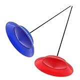 Toddmomy 2 Sätze Jonglierende Hände Zirkusspielzeug Geschicklichkeitsspielzeug zum Jonglieren Balance-Stick- Lernen Sie, mit der Ausrüstung zu jonglieren Jonglier-Kit Plastik