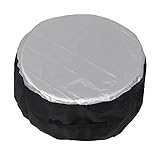 WUYIN 4 Stück Universal 13-19 Zoll Auto SUV Reifen Abdeckung Tasche Ersatz Reifen Reifen Aufbewahrung Abdeckung Tragetasche Polyester Oxford Tuch WUYIN