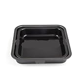 Backbleche FüR Den Backofen 1PC 7/8 zoll Beschichteten Pfannen Quadratischen Kuchen Pan Metall Brot Backform Mikrowelle Backblech Backformen Küche zubehör Werkzeug Backblech Backofen Herd(Gold 8inch)