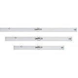 GEPCO Richtlatten 3tlg Set 120-150-180 cm Alu Putzlatten 2 Libellen Wasserwaagen