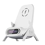 Diheohg 1Set Kabelloses Schnellladegerät, Kabellose Verstärkung, Handy-Tablet-Halterung, Kleiner Stuhl, Multifunktional