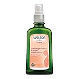 MAMA Schwangerschaft-Pflegeöl von Weleda mit Spender für alle Hauttypen Spar-Set 2x100ml. Beugt Dehnungsstreifen bis 77% vor. Mit wertvollem Mandelöl.