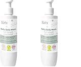 Naty Baby Waschgel 240ml – Waschlotion natürlichen Ursprungs, keine Tränen, ohne Duftstoffe, ohne Sulfate (SLS/SLES), dermatologisch getestet, vegan, zertifizierte Naturkostmetik (COSMOS Natural)