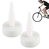 Fahrradscheinwerfer – 1 Paar bunte Blinker für Fahrradlenker, Dekoration für Fahrradlenker, für den Innenbereich, Camping, Arbeit, Garten, Reise