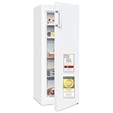 Exquisit Gefrierschrank NoFrost, Tiefkühlschrank groß, 161 Liter, Schnellgefrieren, Alarm-Funktion, GS5231-NF-H-040C weiss