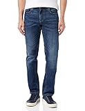 camel active Herren Relaxed Fit 5-Pocket Jeans aus Baumwolle Blau, menswear-36/34