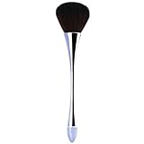 Puderpinsel, Make-up-Pinsel, weiche Borsten, präzise Anwendung, ergonomischer Griff, leichte Konstruktion, Kosmetikpinsel für makelloses Konturieren und Definieren, 3 x 18 cm