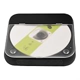 EXTRWORY Tragbarer CD-Player, mit BT 5.3-Übertragung, staubdichte Abdeckung, Kopfhörer, 6 Modi, AB-Wiederholungs-Timer, externe Wiedergabe, Musik-Player für Zuhause, Büro, Reisen (schwarz)