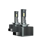 D1S D3S LED-Scheinwerfer 1:1 Autolampe Xenon HID D2S D4S D8S D1R D2R D3R Turbo 1200000LM Autolampen Zweiseitiger CSP-Chip 6000K ﻿(1200000LM 1500W_D1S)