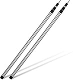 normani Aufstellstange Zeltstange Teleskop-Zeltstange 94-240 cm aus Aluminium - ideales Zelt oder Tarps Zubehör Farbe 2Stück