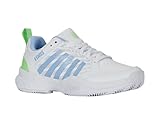 K-Swiss Damen Court Express 2 Tennis Shoe, WHT/Dutch Canal/Green, 39 EU