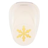 Vaessen Creative Motivstanzer Schneeflocken - 2.2 x 2.2 cm - Stanzer für Bastelpapier, Tonpapier, Scrapbookpapier oder Decoupagepapier