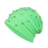 AYOrpeg Stirn Schmuck Damen Männer Frauen Stern Warm Häkeln Winter Stricken Ski Slouchy Caps Hut Geschenk Geschenk