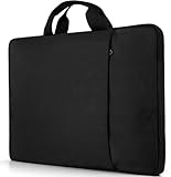Laptoptasche 19 Zoll Schutzhülle Wasserdicht, Laptop Sleeve Case Laptophülle Notebook Hülle Tasche für 17-19 Zoll Portable Monitor, Laptop(schwarz)