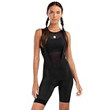 SIROKO - Fahrrad-Trägerhose für Damen Kaufmann - M - Schwarz