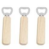 3 Stück Flaschenöffner, Natur Kronkorkenöffner, Tragbare Kapselheber geschenke öffner Personalisierter für Männer Bier öffner