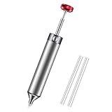 Lötsauger Entlötpumpe Werkzeug - Professionelle Hochleistungs-Lötentfernung mit hitzebeständiger Silikondüse - Einhandbedienung Leiterplatte