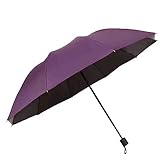 GYKOZY Sonnenschirm, 50-Zoll-Golfschirm mit automatischer Öffnung, extra groß, übergroß, belüftet, Winddicht, wasserdicht, Regenschirme mit geradem Griff (Purple)