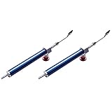 Zemily 2 x Schmuckwerkzeug, Lötbrenner, Sauerstoffbrenner, 10 Aufsätze, Wasserstoff-Ausrüstung