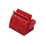 Baluue Rollpresse Für Zahnpasta Spender Für Tubenquetscher Zahnpastatubenwickler Zahnpastapresse Zahnpastatubenquetscher Spritzer Zahnpasta Zahnpastapumpe Zahnpastaschieber Zahnbürste Rot