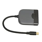 Typ C zu HD Multimedia Interface Adapter, USB 3.0 Plug and Play Effizienter Ultra HD 3 in 1 Stabiler AV Multiport Konverter für Telefon für Projektor