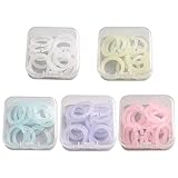 100 Pcs Abnehmbare Ordnerringe 15mm Buchringe Bunte Binder Ringe Für Scrapbooking Notiz Card Binder Notebook Album
