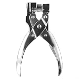 Robuster Stahl-Lochstanzer, T-Schlitz-Form, Stanzer, Zange, Locher für Papier, Ausweis, Identität, Kunststoff