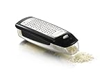 Boska Easy Grater/mit praktischem Auffangbehälter/Kunststoff/Edelstahl/Silber / 165 x 70 x 45 mm