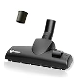 Wessel Werk RD264 32-35mm Staubsauger Bürste Staubsaugerdüse Bodendüse energiesparender Bürstenkopf für Teppiche Hartböden inkl. Anschlussadapter kompatibel mit Miele AEG Siemens Bosch Kärcher Philips