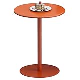 Metall-Bartisch, runder Bartisch, Moderne Stehtische mit Metallplatte für Pubs, Teestuben, Terrassen, Kneipen und Restaurants