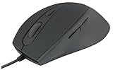Speedlink AXON Silent & Antibacterial Mouse - leise PC Maus mit Kabel, antibakterielle Oberfläche, geräuschlos, leiser klick, kabelgebunden, dpi-Schalter bis 2400 dpi, schwarz
