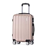VERTICAL STUDIO 20' Handgepäck Koffer, abschließbarer Hartschalen-Trolley. Reisegepäck, Bordgepäck (H×B×T): 54 cm × 38 cm × 21 cm, für Flugzeugreisen (Udevalla Bronze)