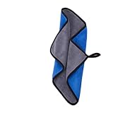 FeiYeup Outdoor-Sport-Handtuch, verdicktes Angelhandtuch, Mikrofaser, Camping, Angeln, Handtuch mit Clip, Handtuch, Angelzubehör
