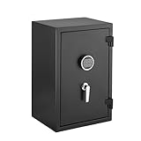 Amazon Basics Safe, feuerfest, mit programmierbarem elektronisch Tastenfeld, 60 l Volumen, schwarz, 43 cm B x 35 cm T x 66 cm H