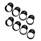 GARVALON 8 Stück Teiliges Silikon fingerschutz Zungentrommel Rutschfest Weich und Kratzfest Geeignet für Ätherische Trommel und Andere Percussion instrumente Langlebig und Wiederverwendbar