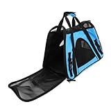Supvox 1 Stück Hundetasche für draußen kuscheltiere aufbewahrung Kuscheltier aufbewahrung catbag Katzentransporter Kühlbox-Unterlage für Hunde Katzentasche Reisetasche für Katzen Sky-Blue